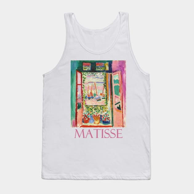 The Open Window by Henri Matisse Tank Top by Naves